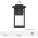 Yancy House 1 Light 17 inch Matte Black Outdoor Wall Light, Large
