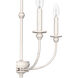 Southcrest 4 Light 18 inch Distressed White Chandelier Ceiling Light