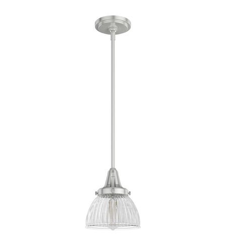 Cypress Grove 1 Light 7 inch Brushed Nickel Mini Pendant Ceiling Light