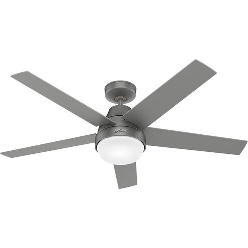 Aerodyne 52 inch Matte Silver Ceiling Fan