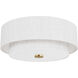 Brookside 2 Light 13.25 inch Luxe Gold Flush Mount Ceiling Light, Medium