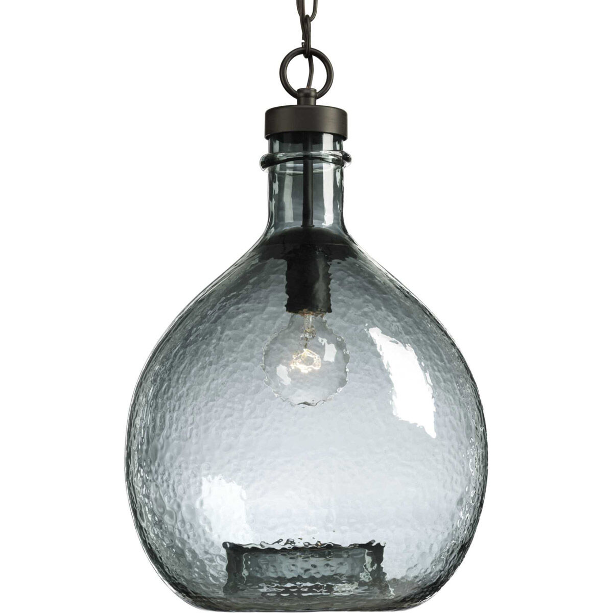 Blue Marlin 1 Light 13 inch Antique Bronze Pendant Ceiling Light, Design Series