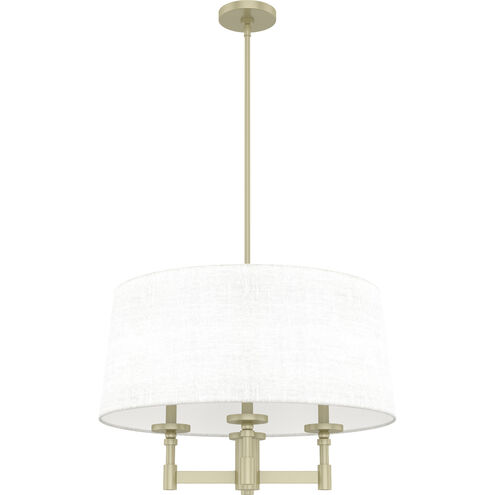 Briargrove Painted Modern Brass Chandelier Ceiling Light