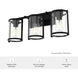 Astwood 3 Light 24.25 inch Matte Black Vanity Light Wall Light