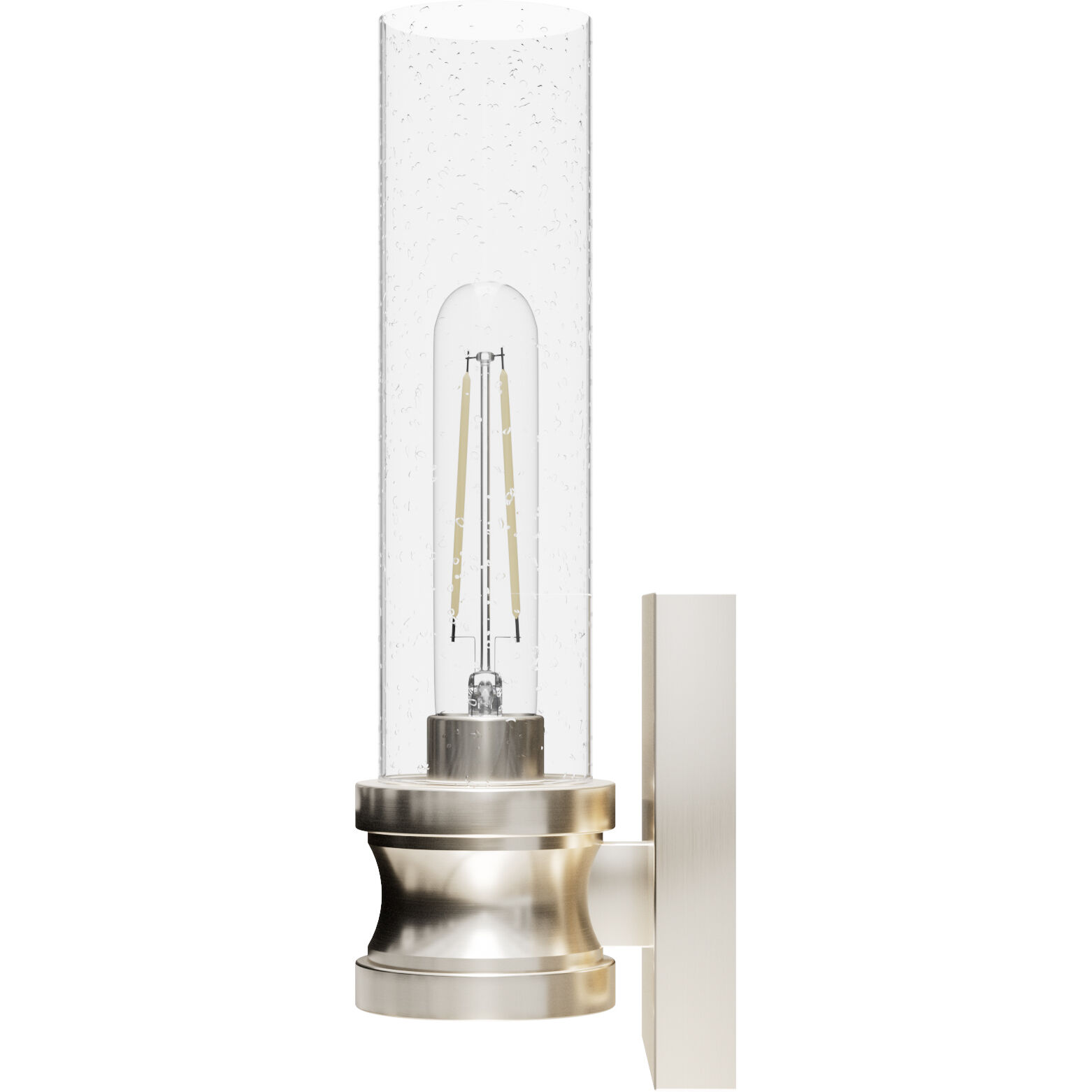 Lenlock 1 Light 4.75 inch Brushed Nickel Wall Sconce Wall Light