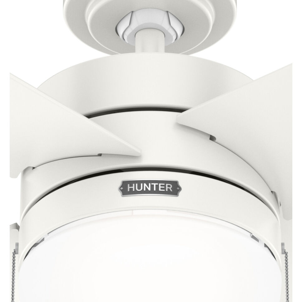 Timpani 52 inch Fresh White Ceiling Fan