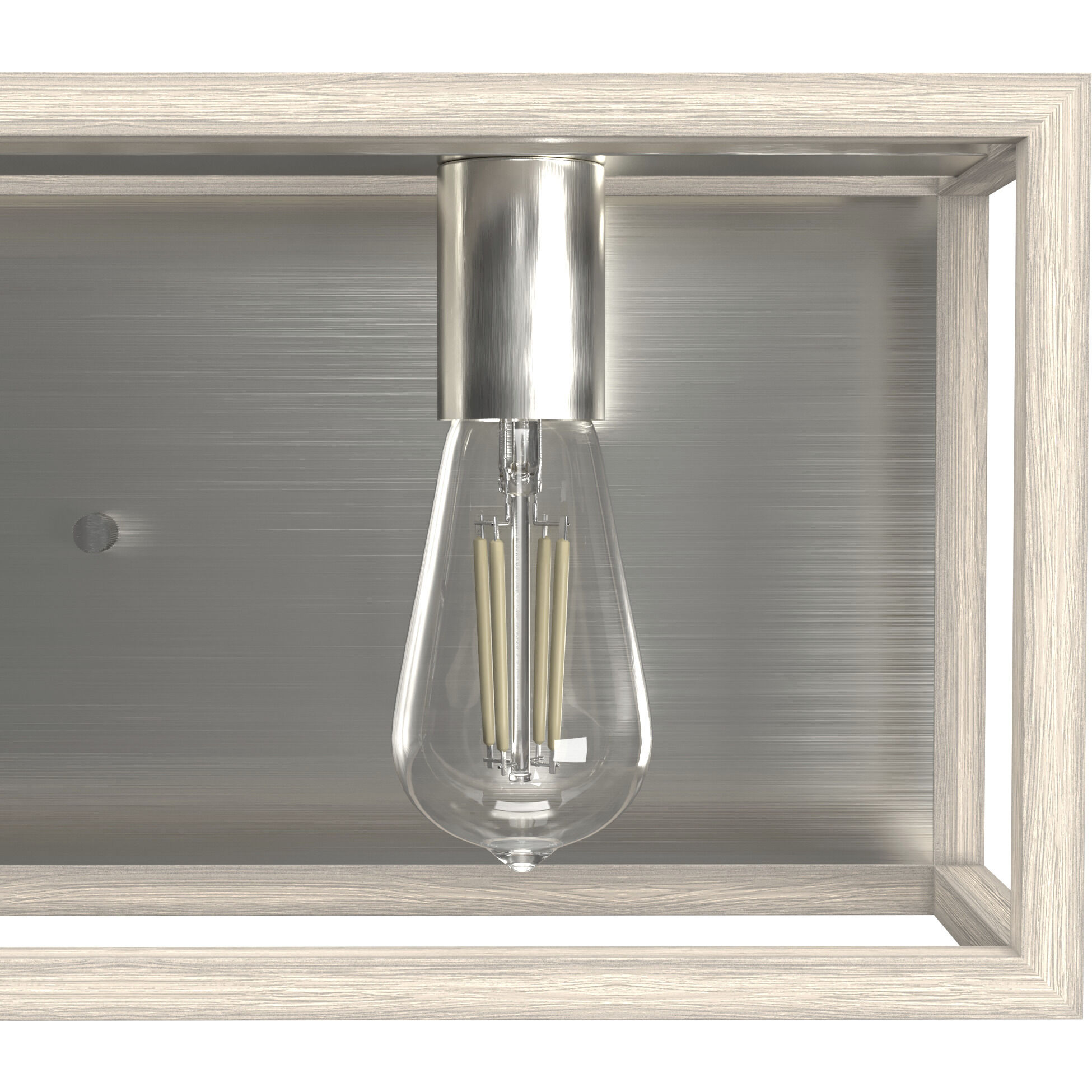 Squire Manor 4 Light 33 inch Brushed Nickel Vanity Light Wall Light