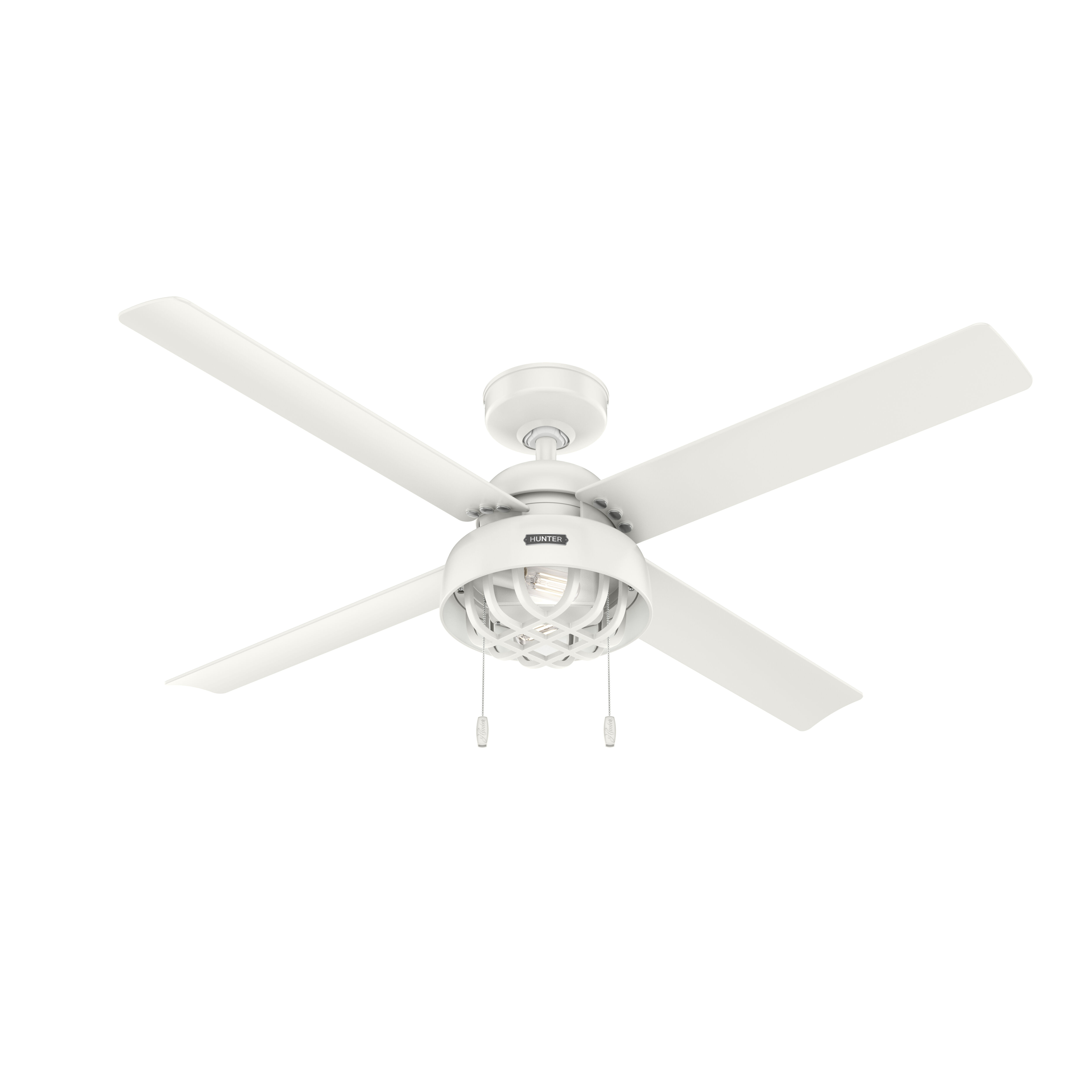 Spring Mill 52 inch Fresh White Outdoor Ceiling Fan