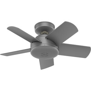 Omnia 30 inch Matte Silver Outdoor Ceiling Fan