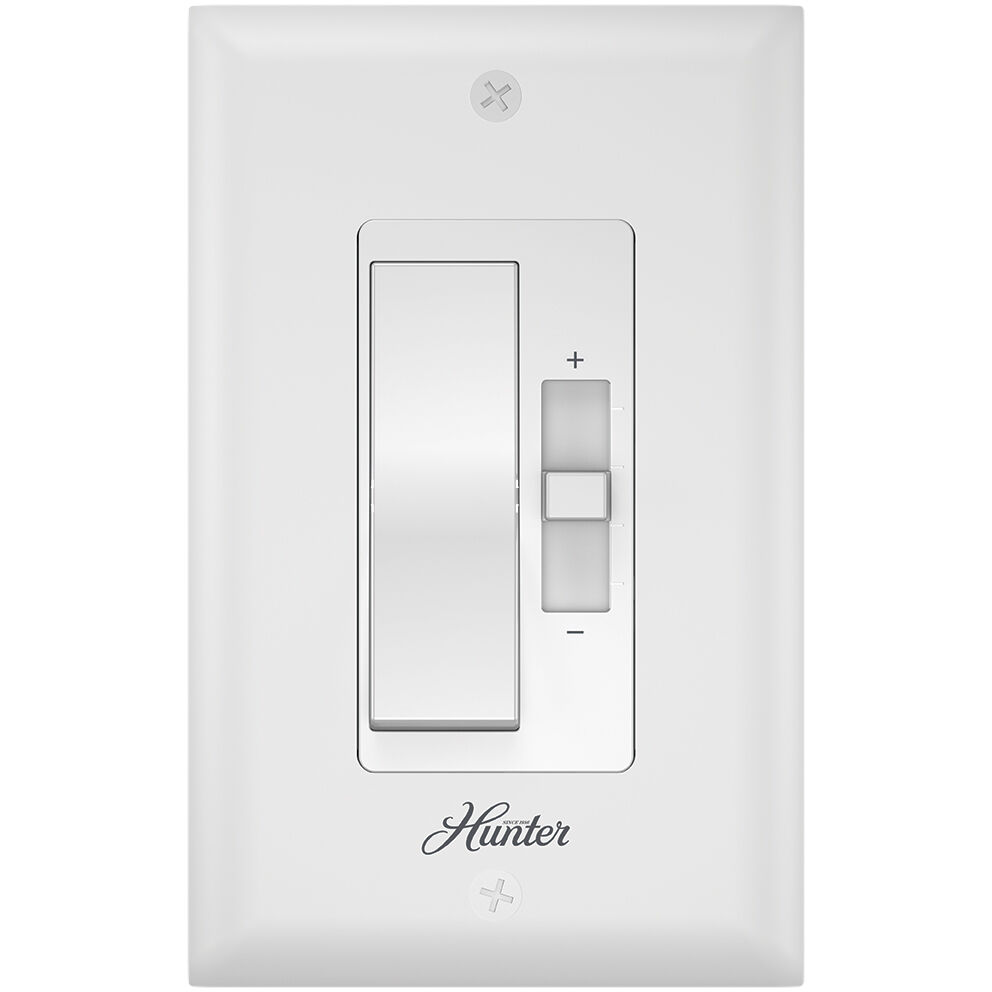 Samantha Matte White Slider Wall Controller