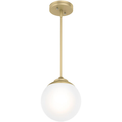 Hepburn 1 Light 8 inch Painted Modern Brass Mini Pendant Ceiling Light