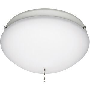 Low Profile 11 inch White Outdoor Fan Light Kit
