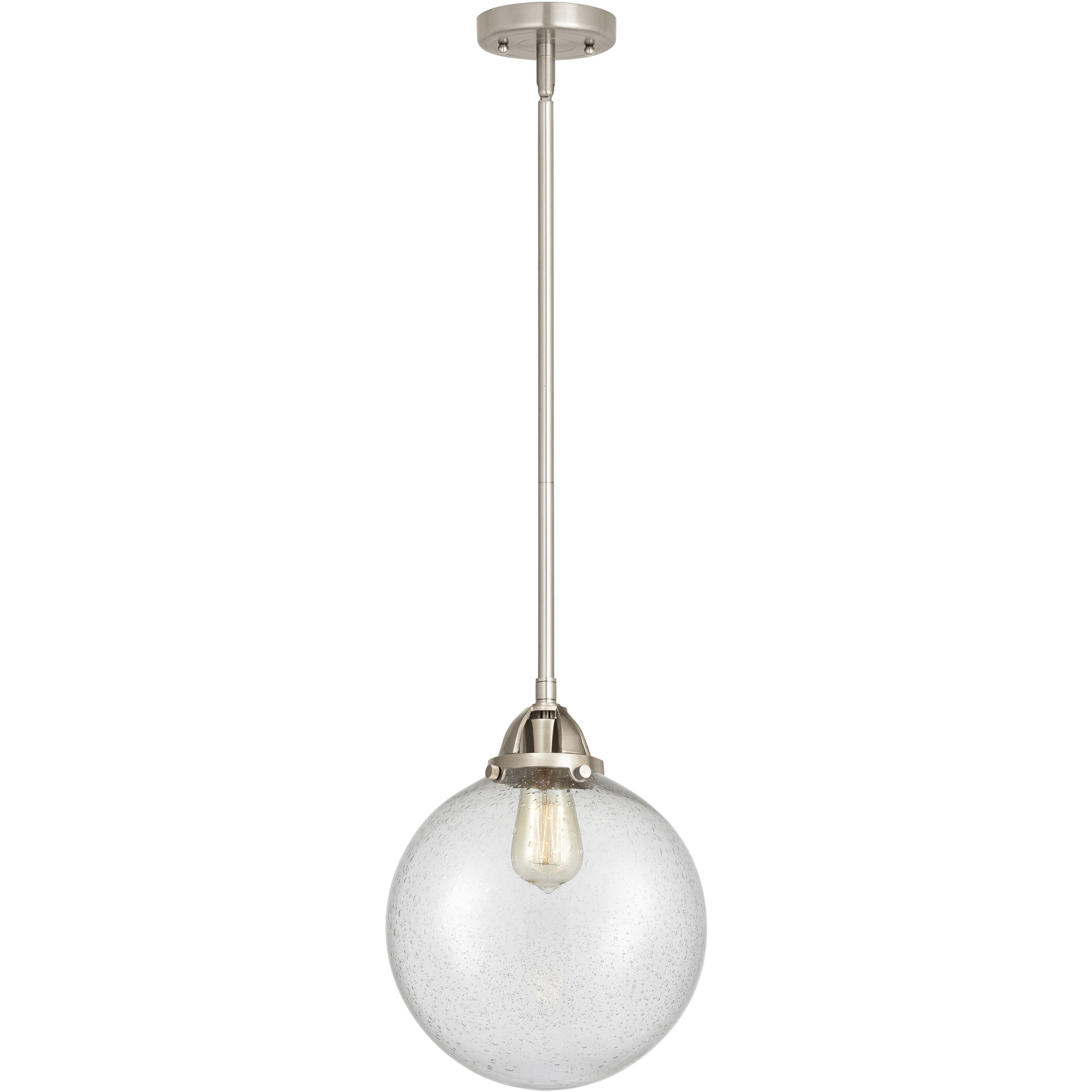 Nouveau 2 Beacon 1 Light 10.00 inch Mini Pendant