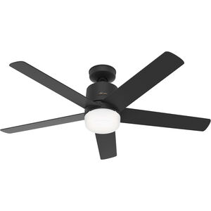 Stylus 52 inch Matte Black Ceiling Fan