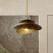 Hiro 1 Light 12.75 inch Alturas Gold Pendant Ceiling Light, Large