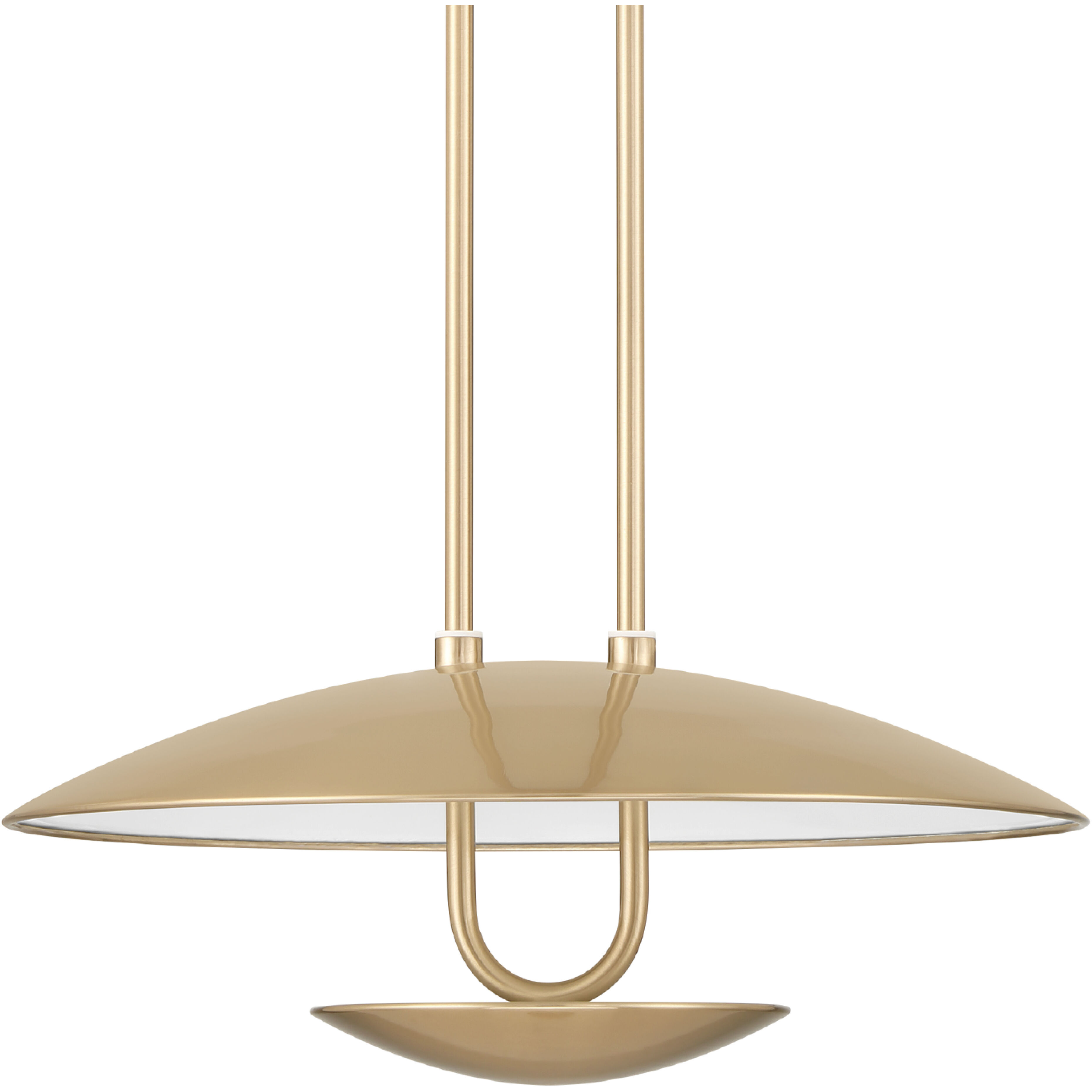 Sunset Ridge 18 inch Luxe Gold Pendant Ceiling Light, Large