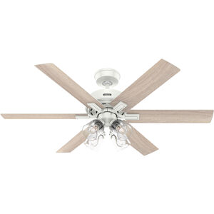 Fonthill 52 inch Fresh White with Light Oak/Fresh White Blades Ceiling Fan