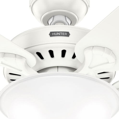 Pro's Best 52 inch Fresh White with Fresh White/Natural Wood Blades Ceiling Fan