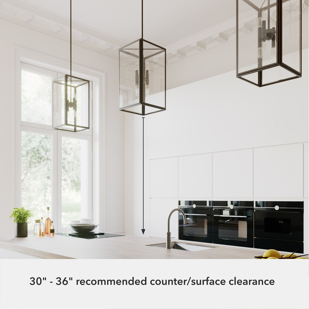 Felippe 8 Light 11.5 inch Onyx Bengal Pendant Ceiling Light