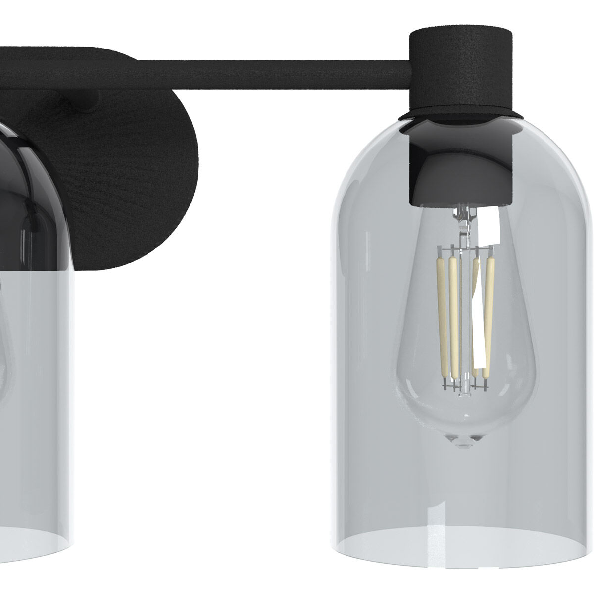 Lochemeade 3 Light 23 inch Natural Iron Vanity Light Wall Light