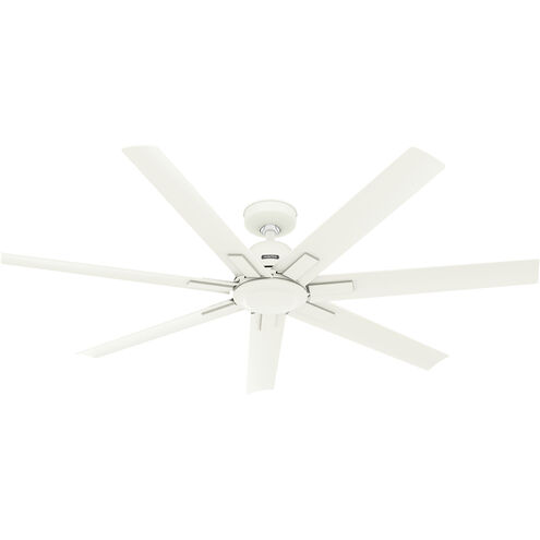 Downtown 60 inch Matte White Outdoor Ceiling Fan