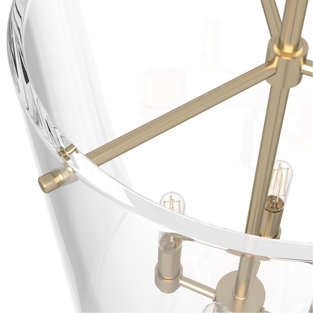 Sacha 4 Light 14 inch Alturas Gold Pendant Ceiling Light