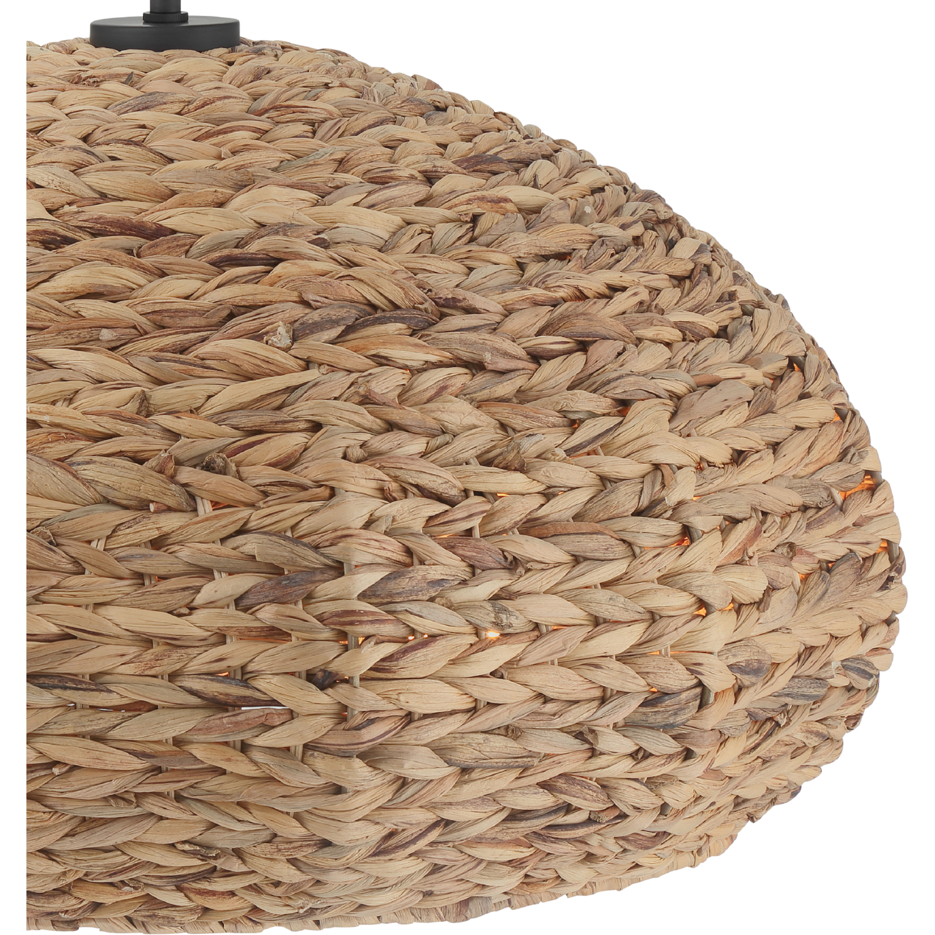 Cambria 3 Light 24 inch Matte Black Pendant Ceiling Light, Extra Large