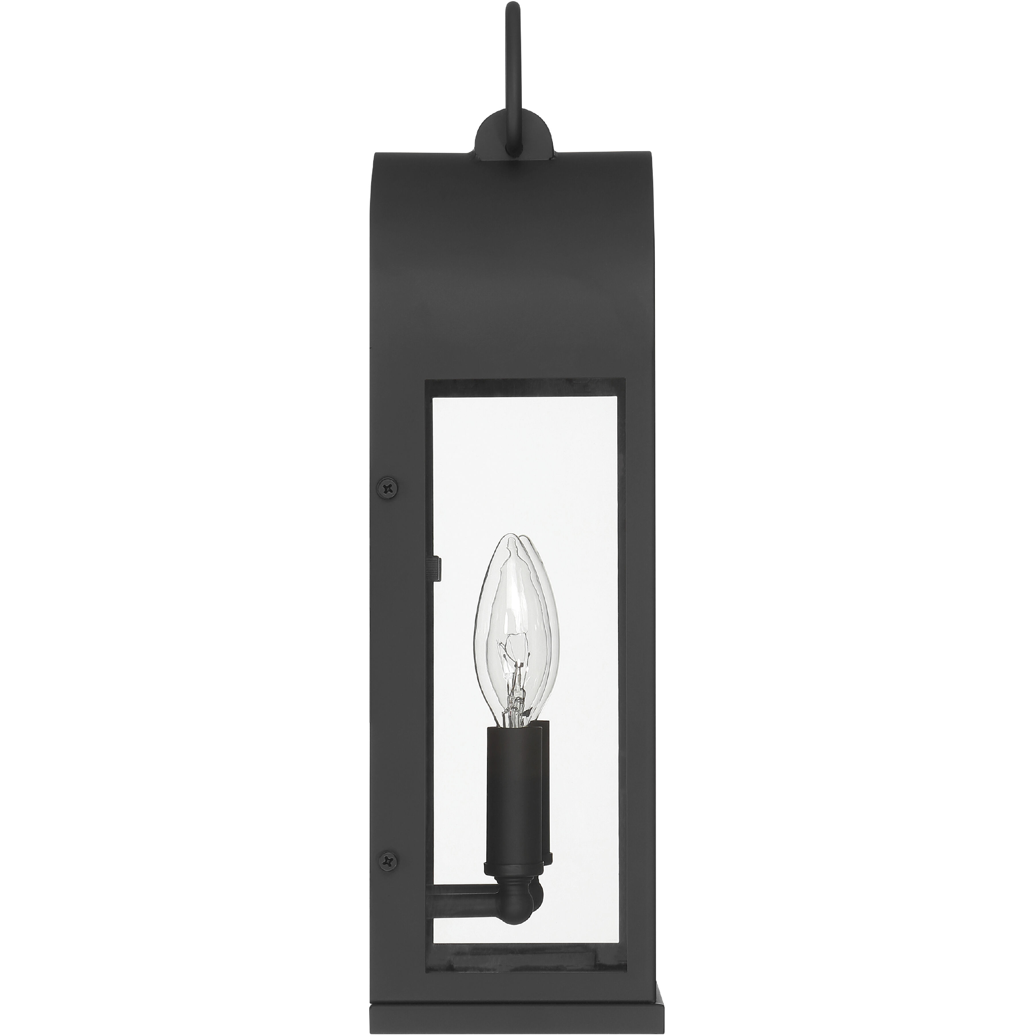 Kendra Bell 2 Light 16.25 inch Matte Black Outdoor Wall Light, Large