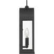 Kendra Bell 2 Light 16.25 inch Matte Black Outdoor Wall Light, Large