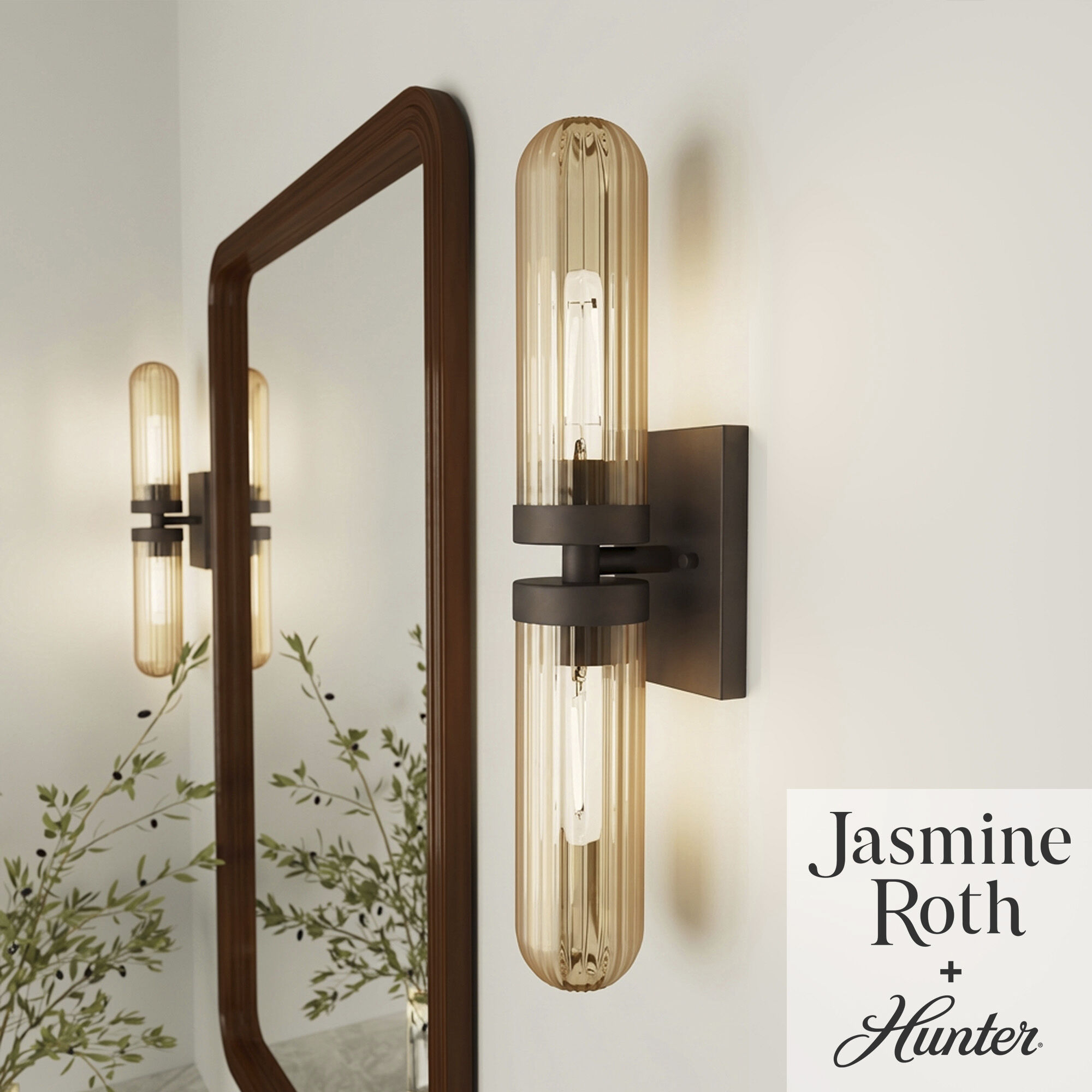 Beverly Glen 2 Light 23 inch Matte Bronze Bath Vanity Wall Light, Medium