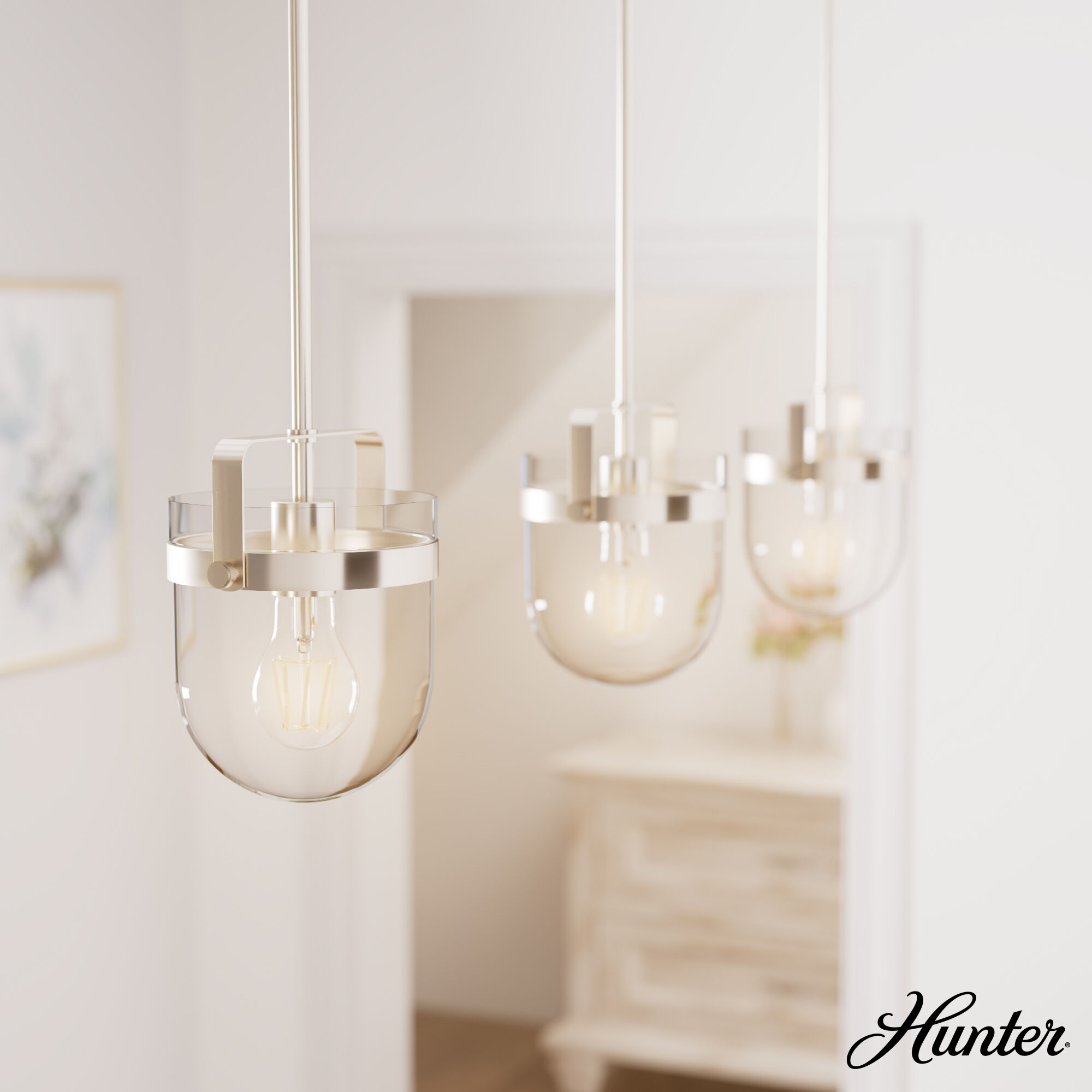 Karloff 1 Light 7.5 inch Brushed Nickel Pendant Ceiling Light