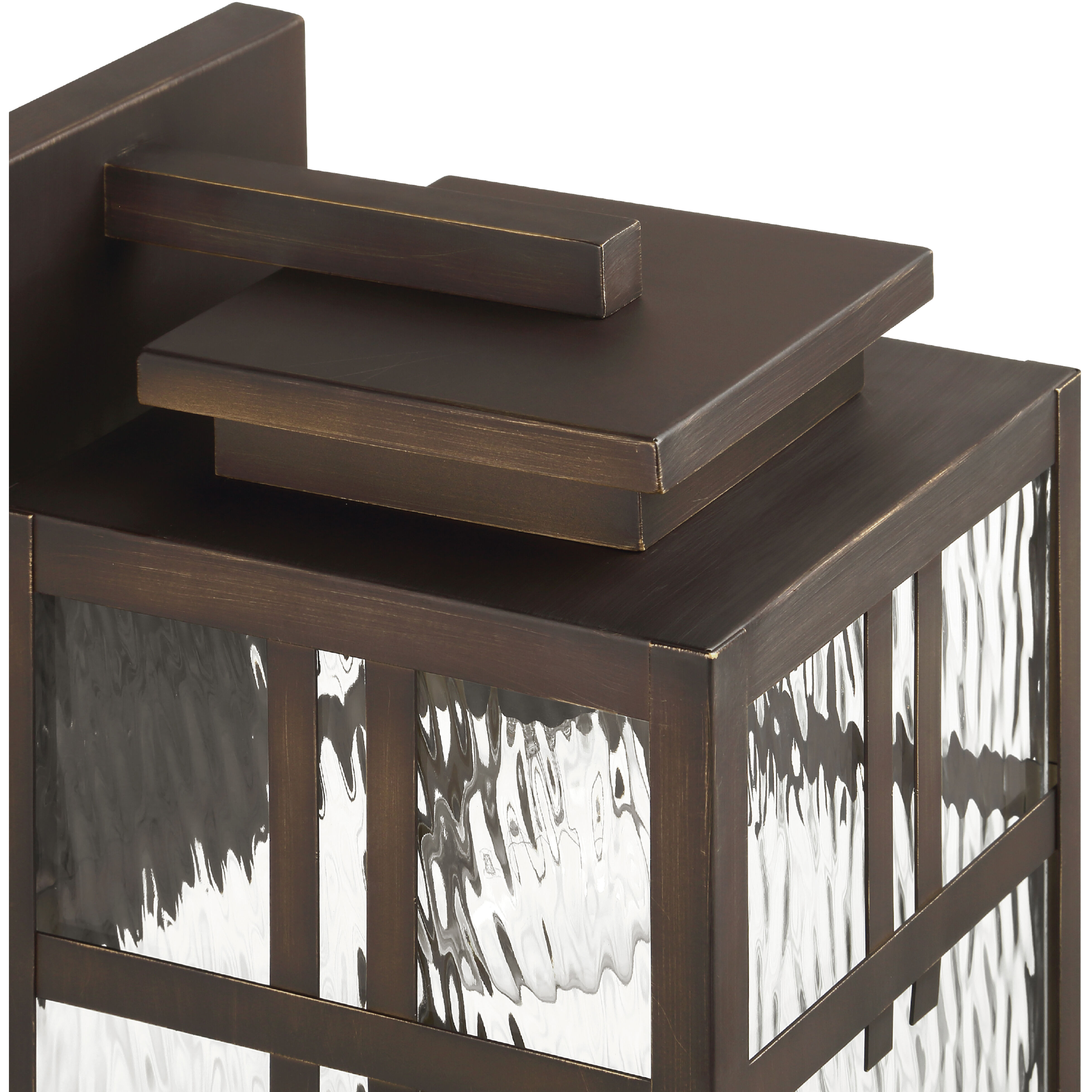 Aspenbrook 1 Light 14 inch Matte Bronze Outdoor Wall Light, Medium