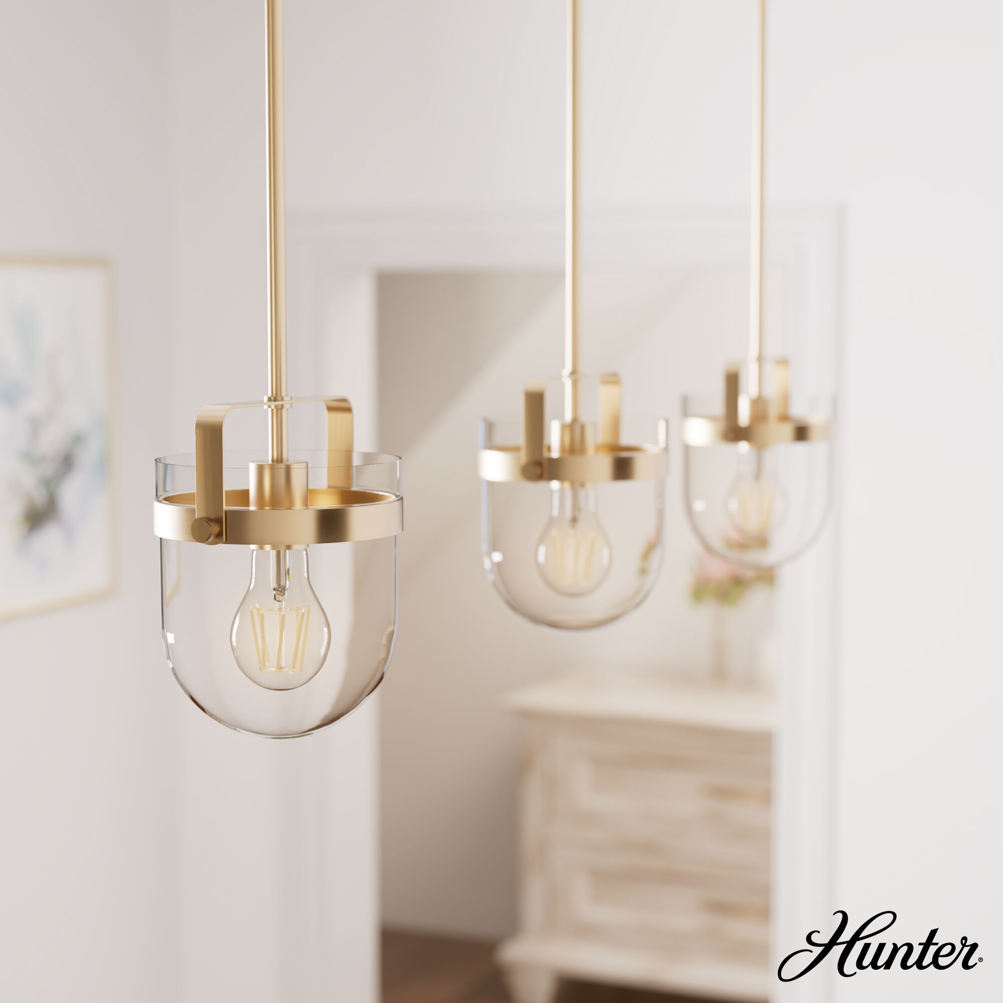 Karloff 1 Light 7.5 inch Alturas Gold Pendant Ceiling Light