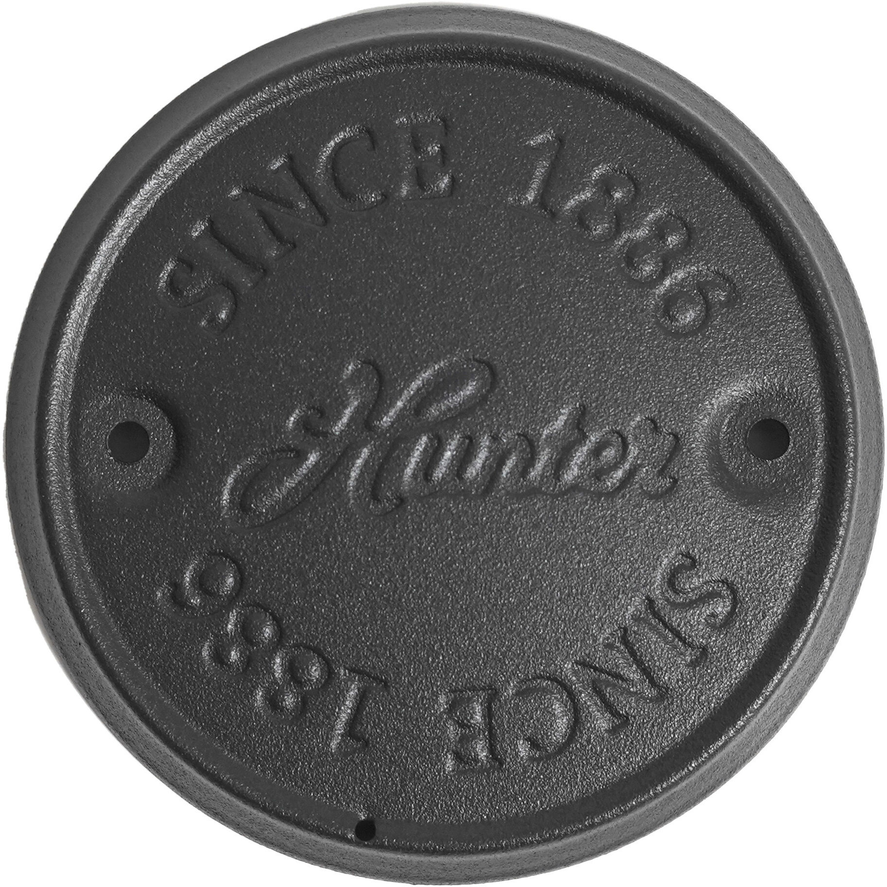 Fan Accessory Natural Black Iron Light Cap