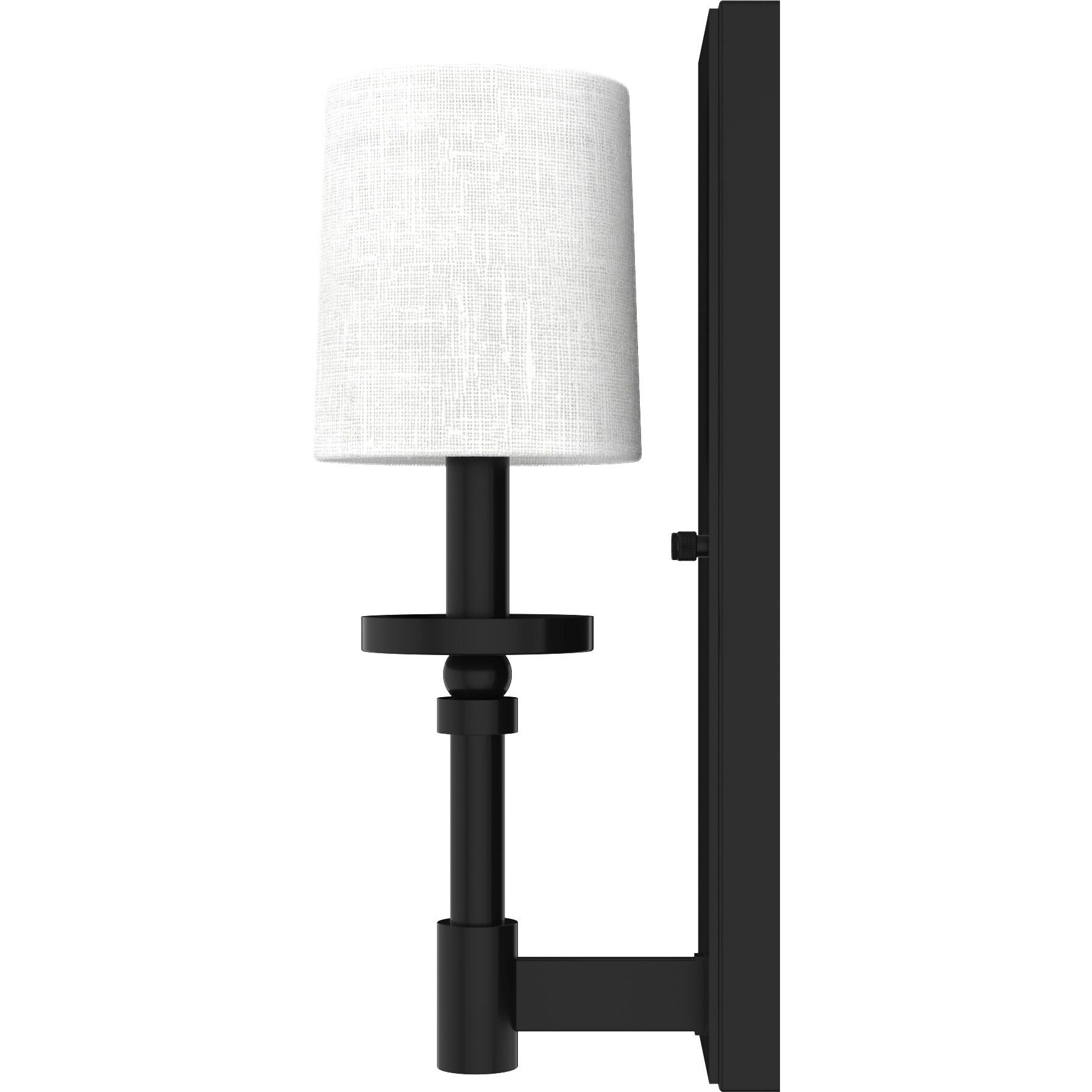 Briargrove 1 Light Matte Black Wall Sconce Wall Light
