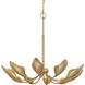 Juneway 10 Light 28 inch Luxe Gold Chandelier Ceiling Light, Medium