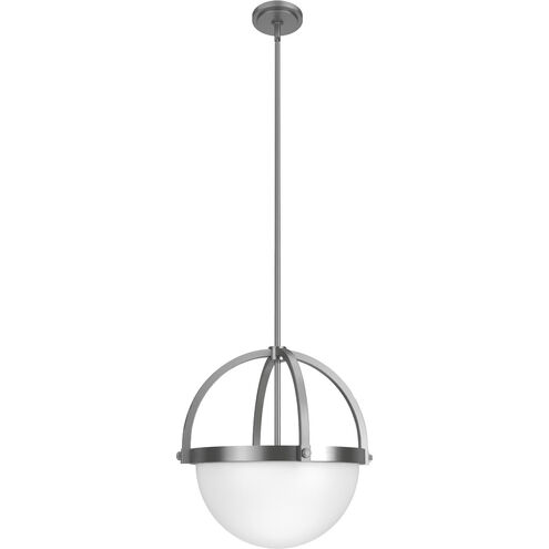 Wedgefield 3 Light 17 inch Brushed Nickel Pendant Ceiling Light