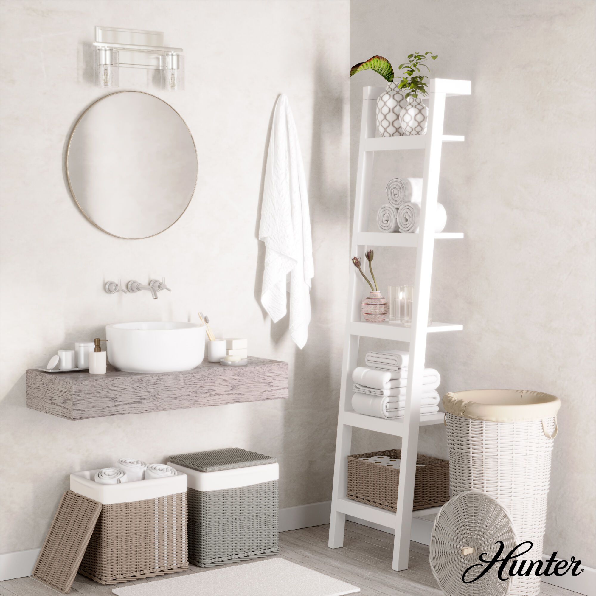 Kerrison 2 Light 16 inch Brushed Nickel Vanity Light Wall Light