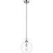 High Oaks 1 Light 9.75 inch Brushed Nickel Pendant Ceiling Light