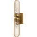 Beverly Glen 2 Light 22.9 inch Luxe Gold Bathroom Vanity Sconce Wall Light, Medium