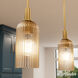 Beverly Glen 1 Light 4.5 inch Luxe Gold Pendant Ceiling Light, Mini