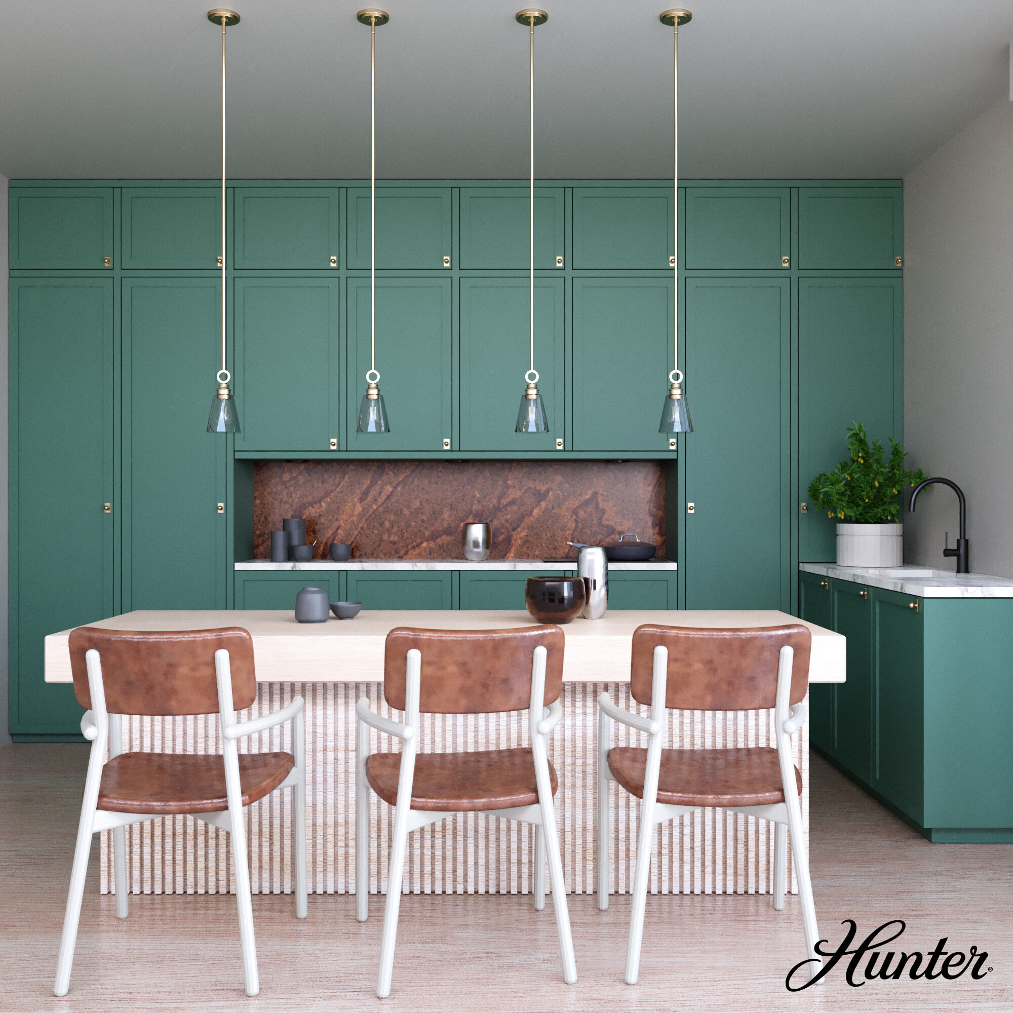 Klein 1 Light 6 inch Alturas Gold Pendant Ceiling Light