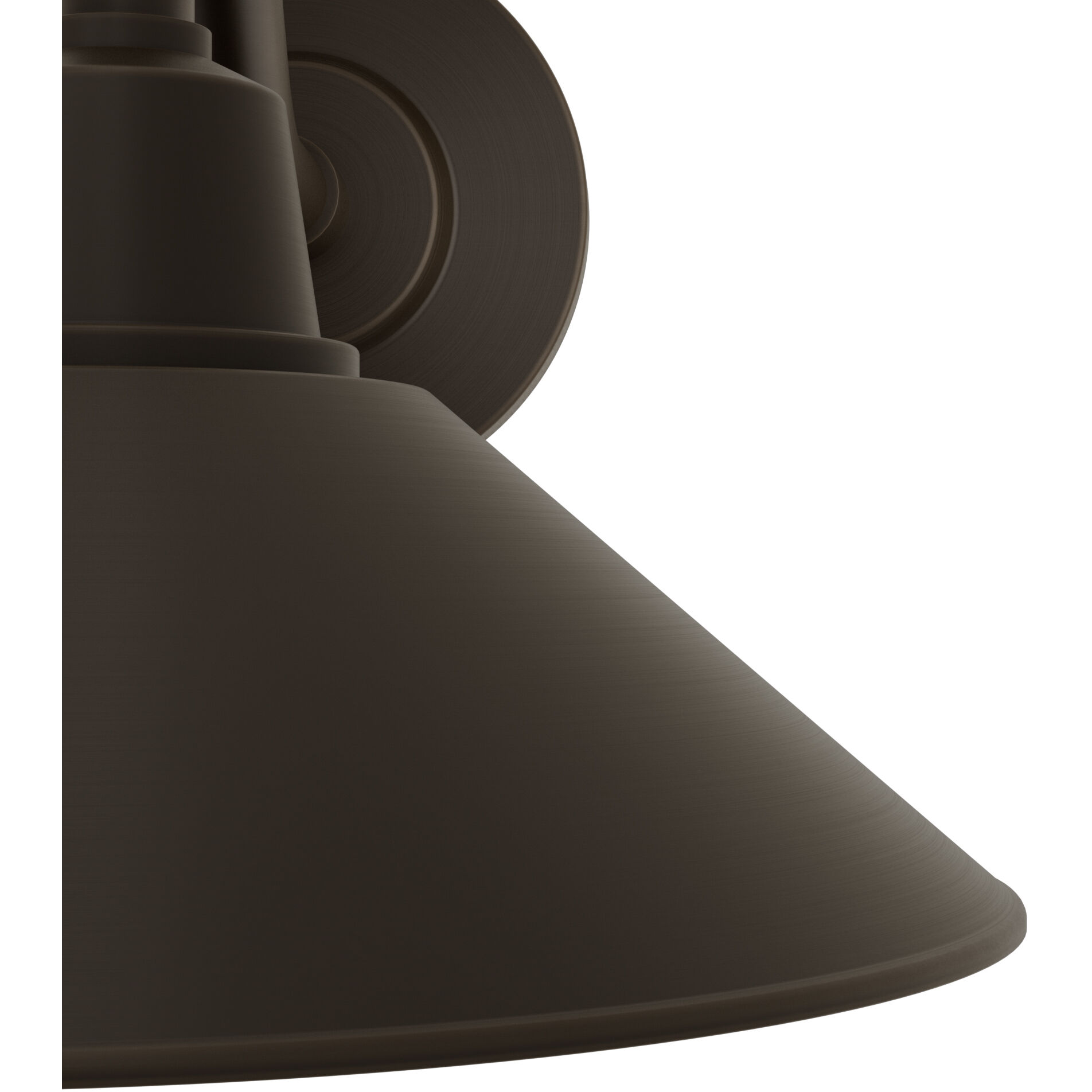Skyflow 1 Light 8 inch Matte Bronze Outdoor Wall Light, Small