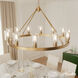 Hartland 12 Light 44 inch Alturas Gold Chandelier Ceiling Light, Extra Large