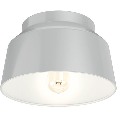 Cranbrook 1 Light 12 inch Dove Grey Flush Mount Ceiling Light