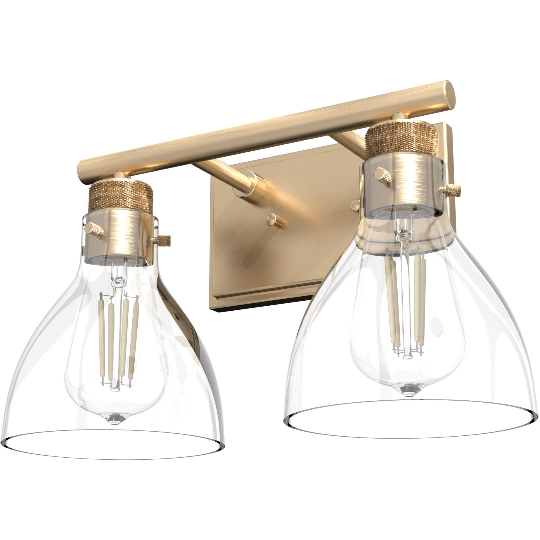 Van Nuys 2 Light 14.75 inch Alturas Gold Vanity Light Wall Light