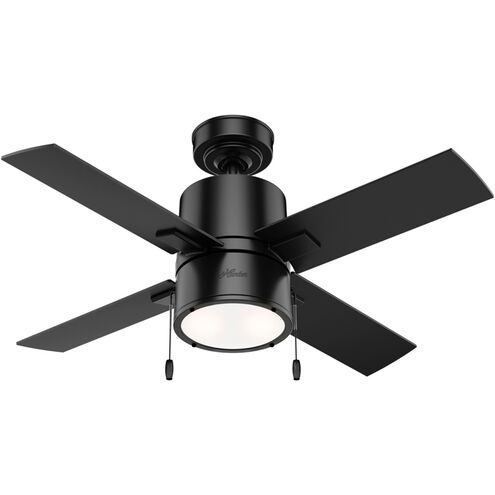 Beck 42 inch Matte Black with Matte Black/Greyed Walnut Blades Ceiling Fan