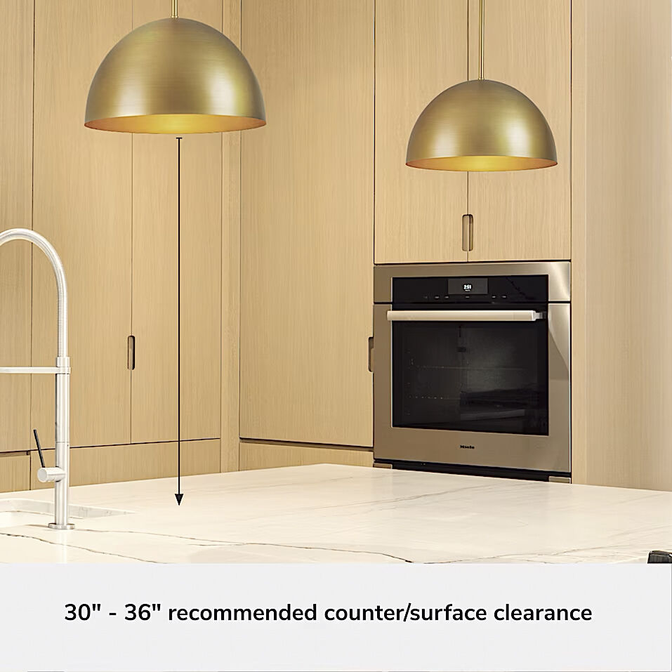 Erling 1 Light 14 inch Luxe Gold Pendant Ceiling Light, Medium