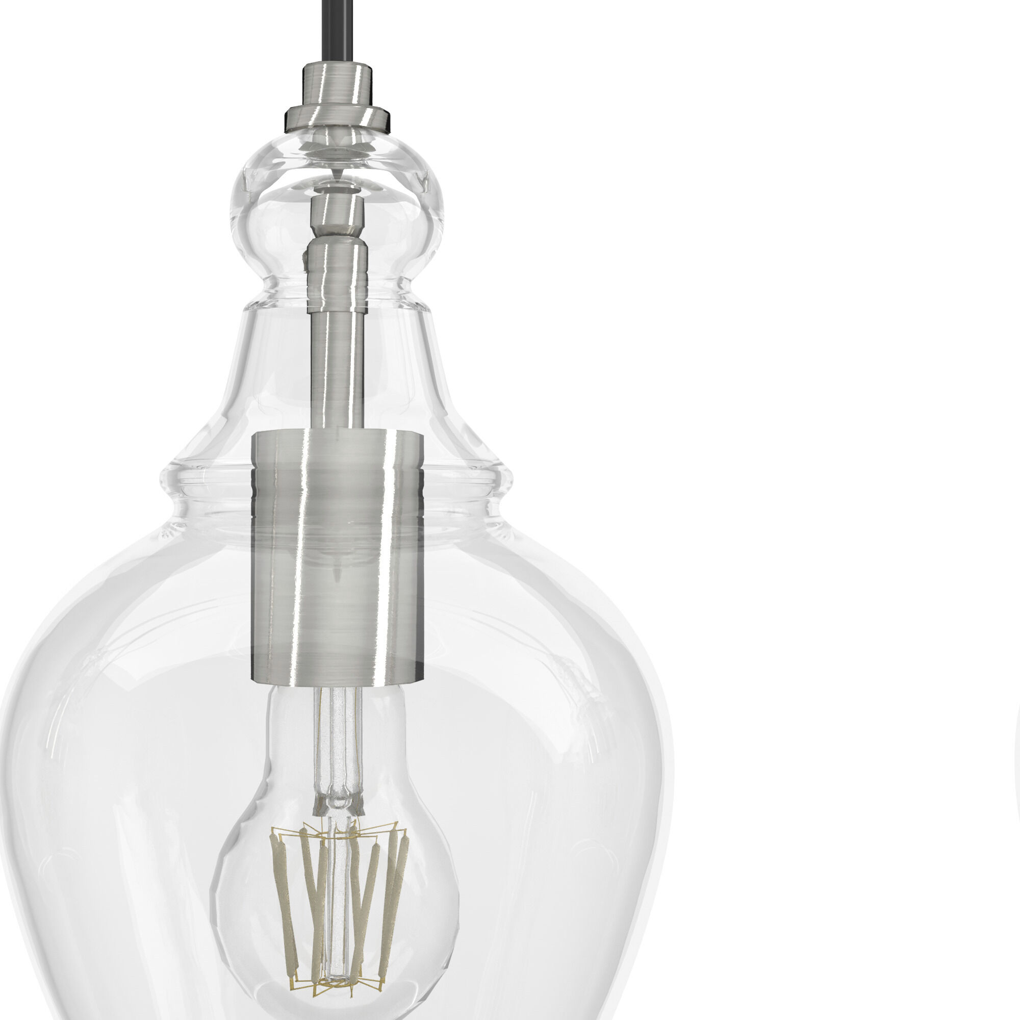 Maple Park 42 inch Linear Cluster Pendant Ceiling Light