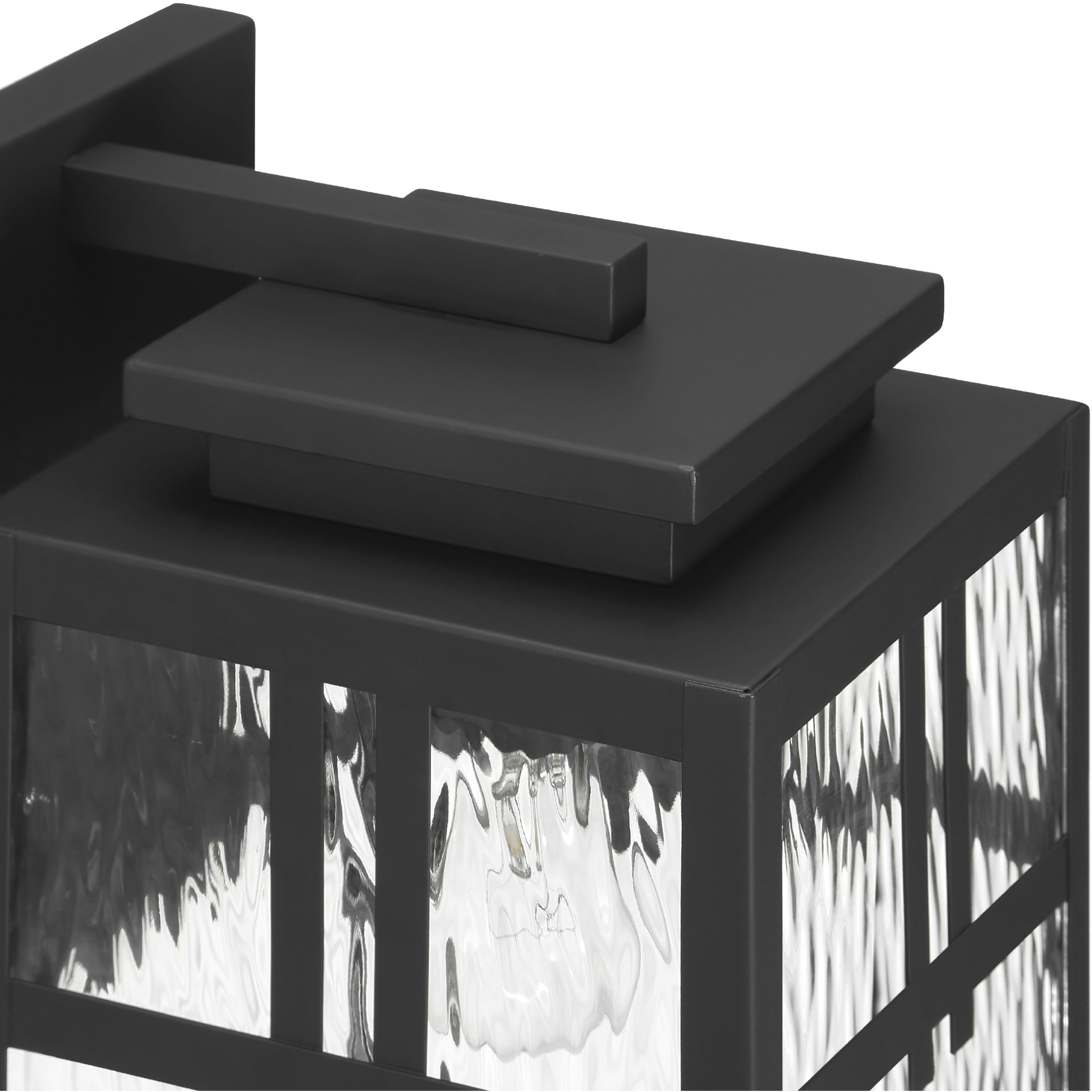 Aspenbrook 1 Light 17 inch Matte Black Outdoor Wall Light, Large